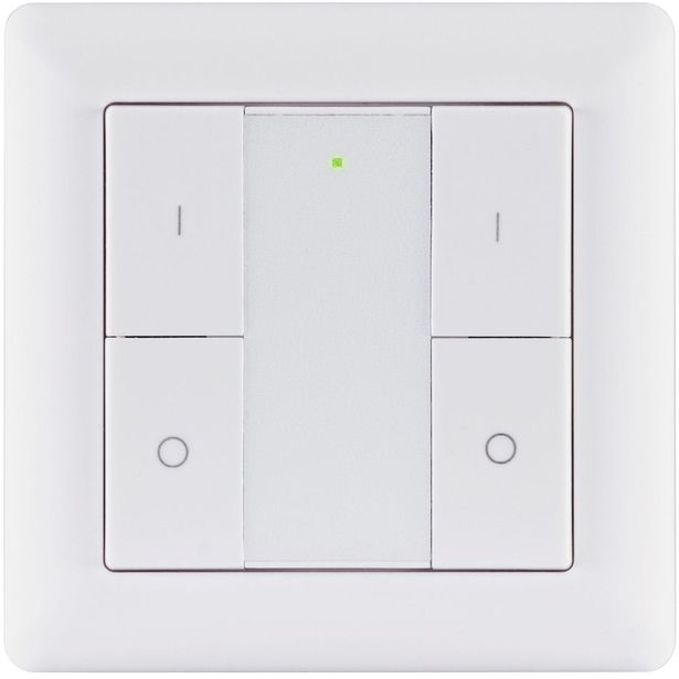 Seinäkytkin ja himmennin Paulmann, Smart Home Zigbee 3.0, valkoinen