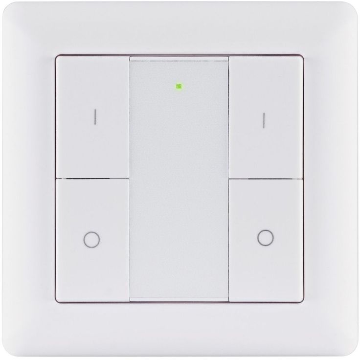 Seinäkytkin ja himmennin Paulmann, Smart Home Zigbee 3.0, valkoinen