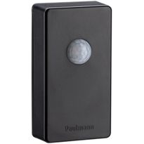 Liiketunnistin ulkokäyttöön Paulmann Smik, Smart Home Zigbee 3.0, IP44, musta