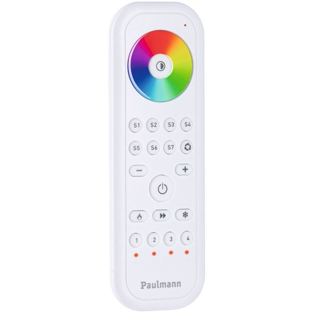 Kaukosäädin Paulmann Gent 2, valkoinen