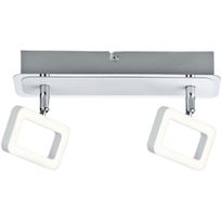 Spottivalaisin Paulmann Frame, 3000K, 2-osainen, mattavalkoinen/kromi