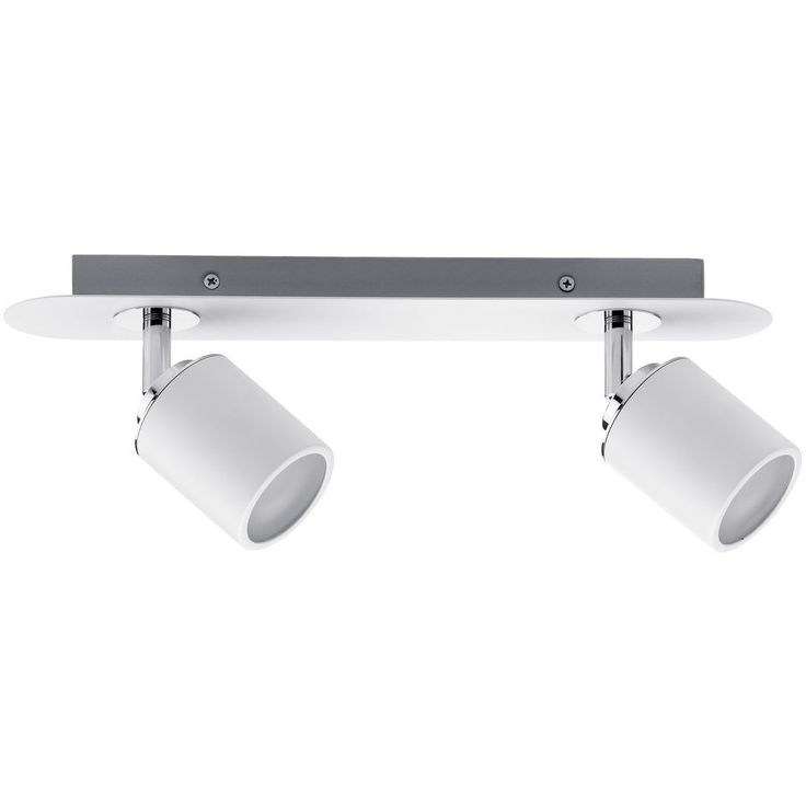 Spottivalaisin Paulmann Tube, IP44, GU10, 2-osainen, himmennettävä, valkoinen/kromi
