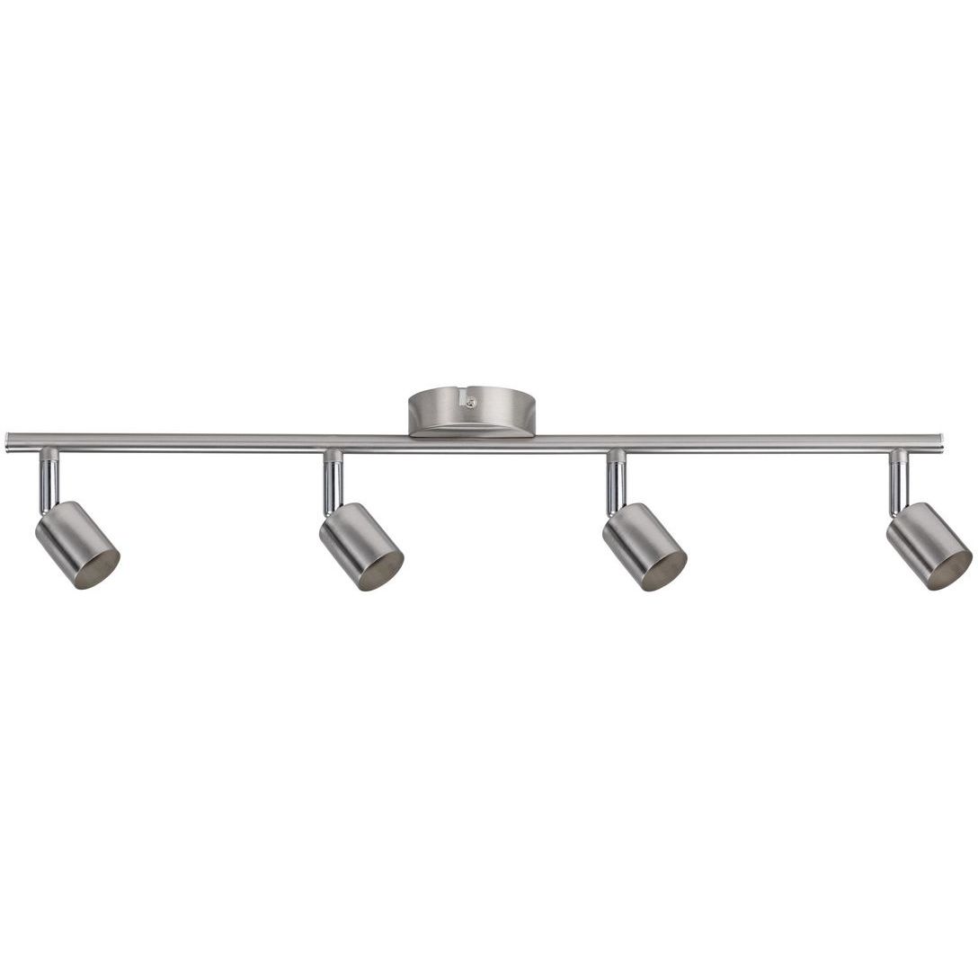 Spottivalaisin Paulmann Carolina, GU10, 4-osainen, himmennettävä, mattanikkeli