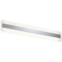 LED-peilivalaisin Paulmann Lukida, IP44, 3000K, 650lm, 9W, kromi/valkoinen