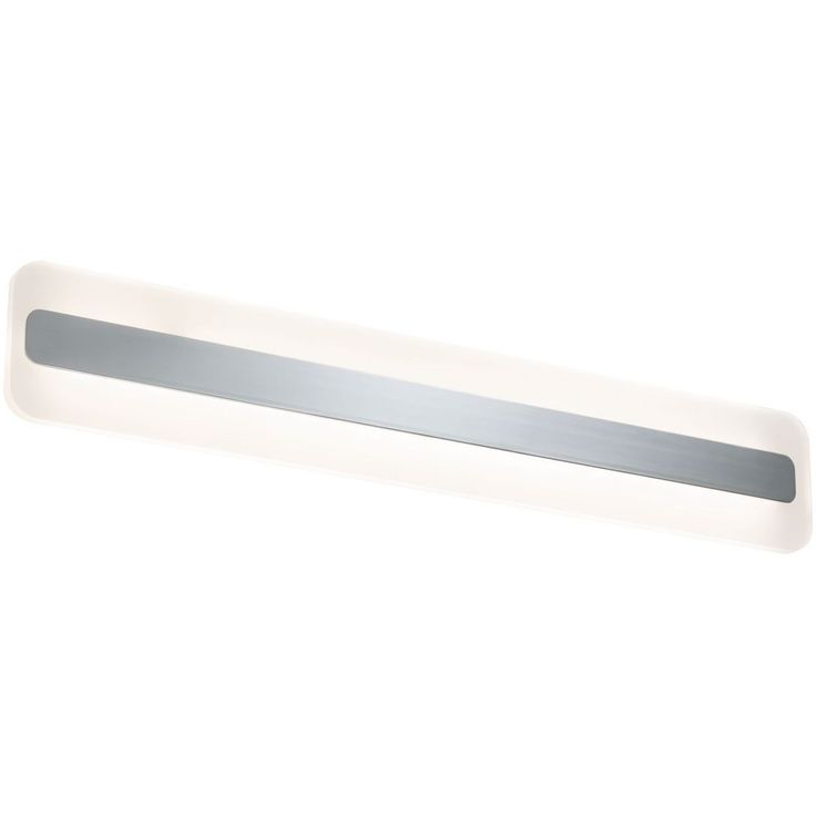 LED-peilivalaisin Paulmann Lukida, IP44, 3000K, 650lm, 9W, kromi/valkoinen
