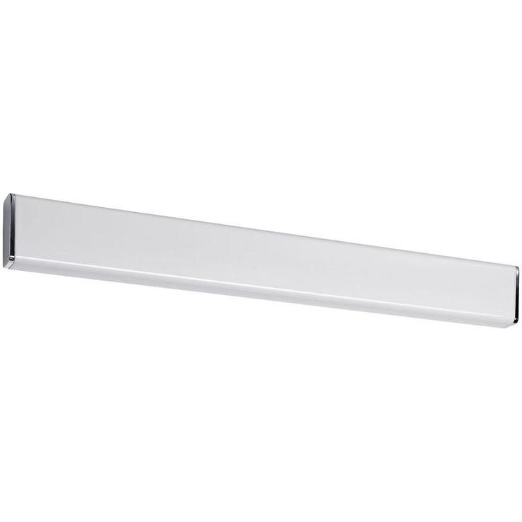 LED-seinävalaisin Paulmann Nembus, IP44, 3000K, 600lm, 9W, kromi/valkoinen