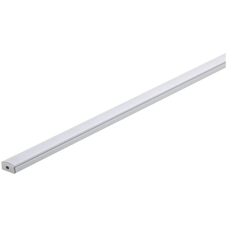 LED-profiili diffuusorilla Paulmann Base, 1m, anodisoitu alumiini