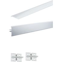 LED-profiili Paulmann Duo, anodisoitu alumiini, eri kokoja