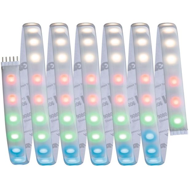 LED-valonauha Paulmann MaxLED 1000, RGBW, 2.5m, IP44, 28W, 1000lm/m, 72LED/m