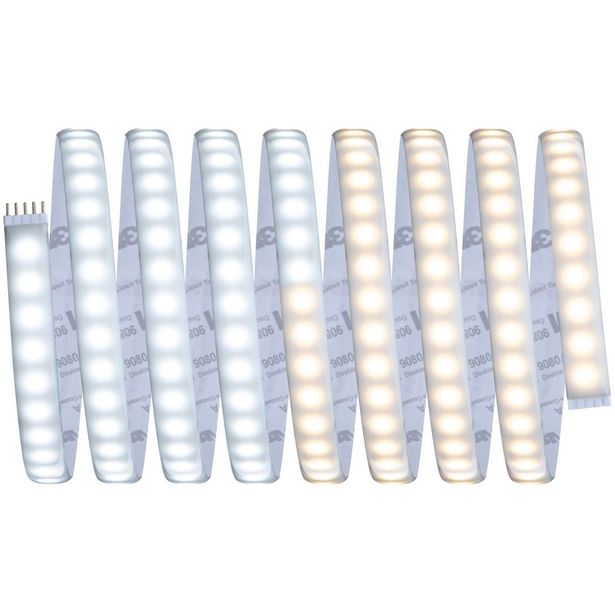 LED-valonauha Paulmann MaxLED 1000, aloituspakkaus, 3m, IP44, 32W, 1020lm/m, 108LED/m, 60VA, säädettävä värilämpötila