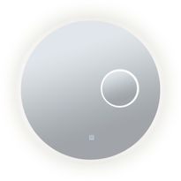 Valopeili Paulmann Mirra Ø60cm + meikkipeili LED IP44 4000K 1065lm/270lm 20W himmennettävä