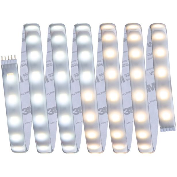 LED-valonauha Paulmann MaxLED 500, 2.5m, IP44, 16W, 470lm/m, säädettävä värilämpötila