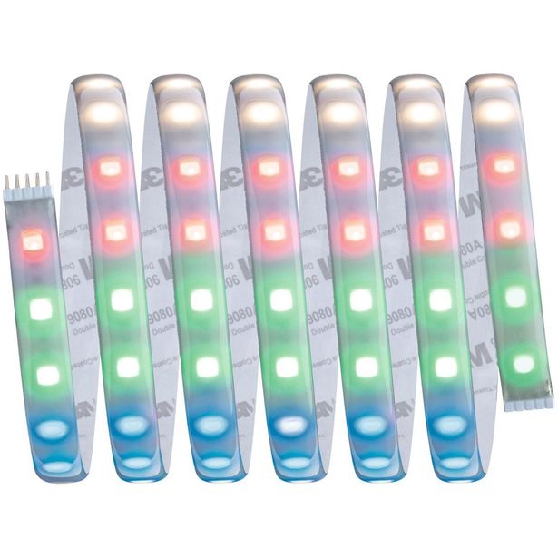 LED-valonauha Paulmann MaxLED 500, 2.5m, IP44, 30W, 440lm/m, RGBW