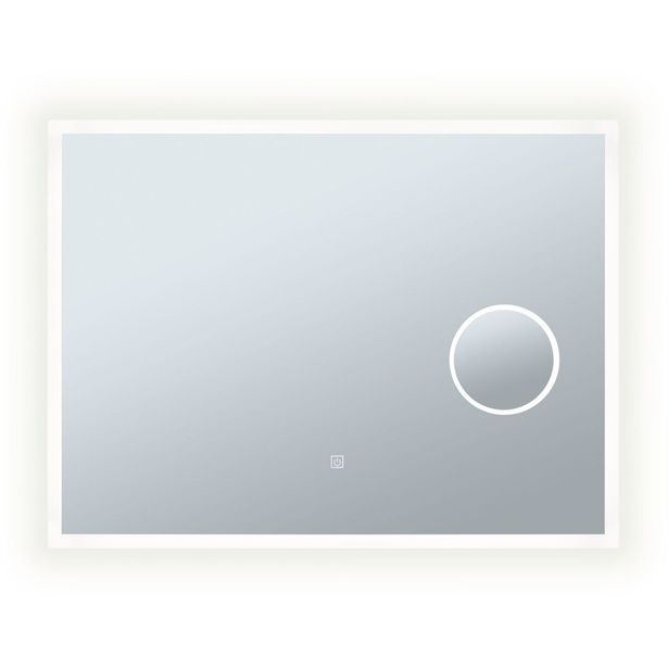 Valopeili Paulmann Mirra 80x60cm + meikkipeili LED IP44 4000K 750lm/270lm 20W himmennettävä