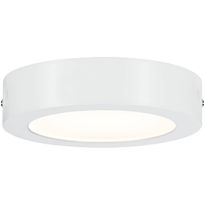 LED-kattovalaisin Paulmann Lunar, 3000K, Ø170mm, valkoinen