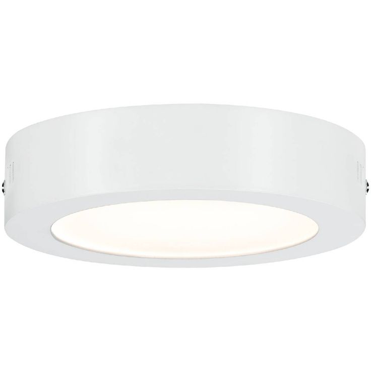 LED-kattovalaisin Paulmann Lunar, 3000K, Ø170mm, valkoinen