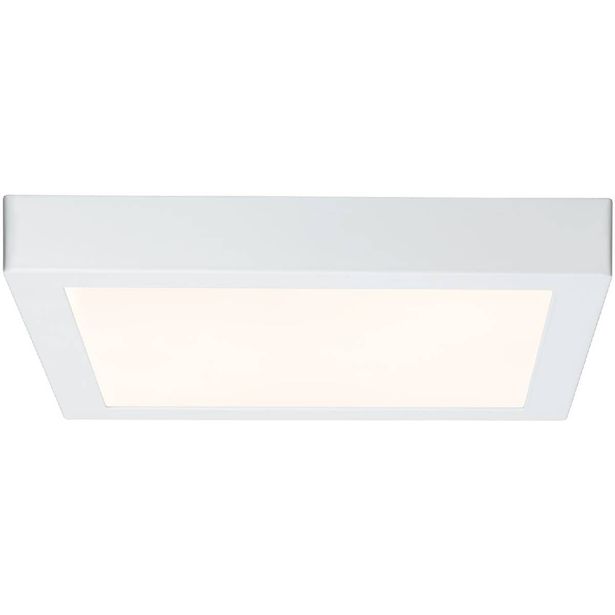 LED-kattovalaisin Paulmann Lunar, 3000K, 300x300mm, valkoinen