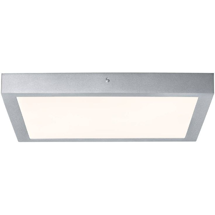 LED-kattovalaisin Paulmann Lunar, 3000K, 400x400mm, alumiini