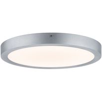 LED-paneeli Paulmann Lunar, Ø40cm, 22W, 3000K, mattakromi