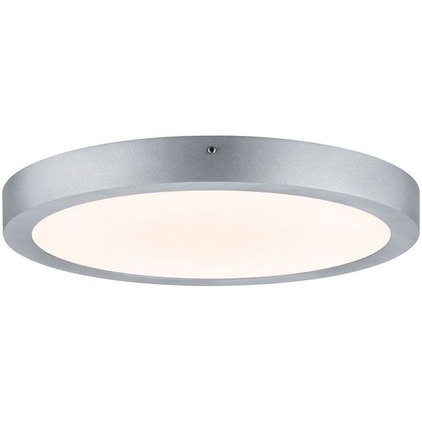 LED-paneeli Paulmann Lunar, Ø40cm, 22W, 3000K, mattakromi