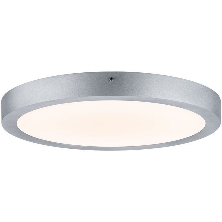 LED-paneeli Paulmann Lunar, Ø40cm, 22W, 3000K, mattakromi