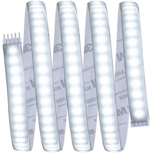 LED-valonauha Paulmann MaxLED 1000, aloituspakkaus, 1.5m, IP44, 18W, 880lm/m, 6500K, 36VA