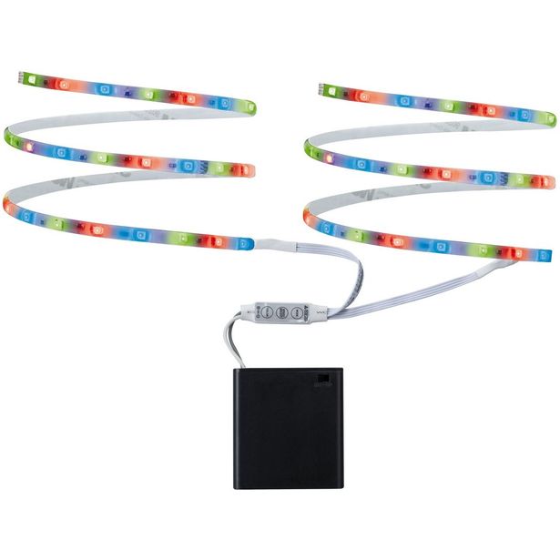 LED-valonauha Paulmann Mobile Strip, 0.8m, 2x1.2W, 35lm/m, RGB