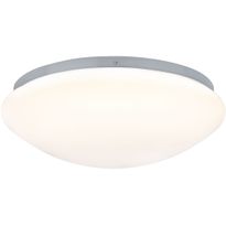 LED-kattovalaisin Paulmann Leonis, IP44, 2700K, 780lm, 12.5W, liiketunnistin, valkoinen