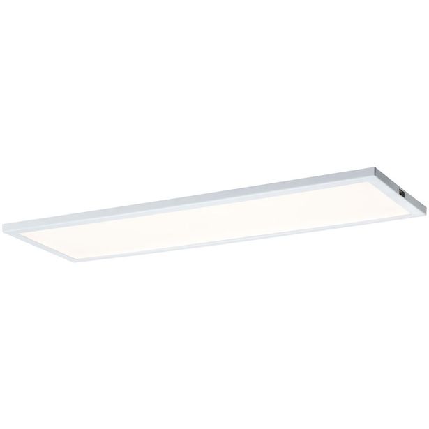 LED-työpistevalaisin Paulmann Ace, 30x10cm, 520lm, 2700K, liitosjohdolla ja muuntajalla, himmennettävä, valkoinen