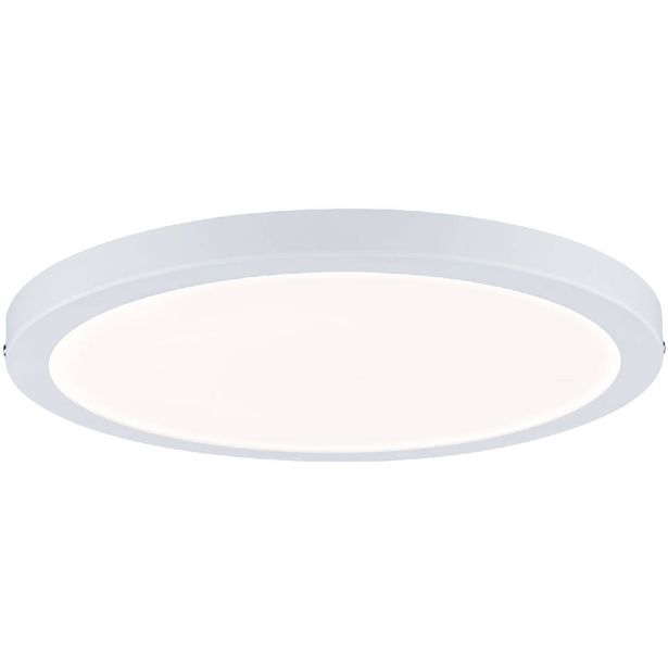 LED-kattovalaisin Paulmann Atria, 2700K, Ø300mm, valkoinen