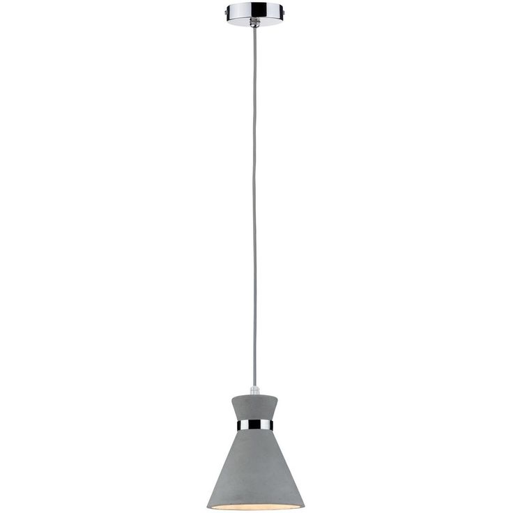 Riippuvalaisin Paulmann Verve, IP44, E27, harmaa