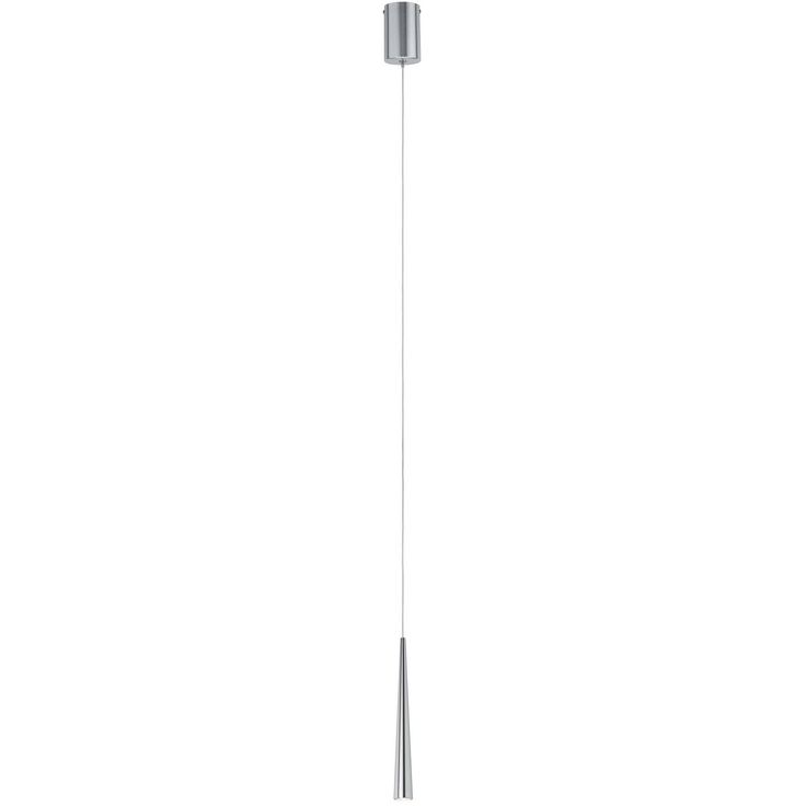 LED-riippuvalaisin Paulmann Gutta, 2700K, harjattu alumiini