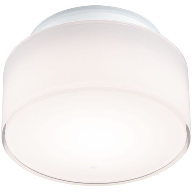LED-kattovalaisin Paulmann Maro Round, IP44, 3000K, valkoinen