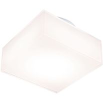 LED-kattovalaisin Paulmann Maro Square, IP44, 3000K, valkoinen