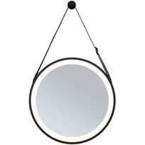LED-valopeili ripustusnauhalla Paulmann Miro, IP44, 200lm, 7.5W, säädettävä värilämpötila, mattamusta