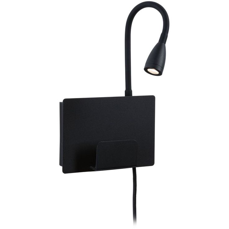 LED-seinävalaisin Paulmann Halina, USB C, 2700K, 200lm, 2.4W, eri värejä