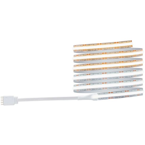 LED-valonauha Paulmann MaxLED 1000 Full-Line COB, aloituspakkaus, 1.5m, 15.5W, 1200lm/m, 672LEDs/m, 40VA, säädettävä värilämpötila