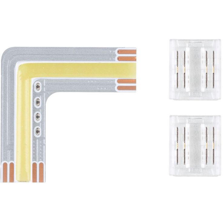 LED-valonauha Paulmann MaxLED 1000 Full-Line COB, kulmaosa, 0.7W, 2000lm/m, säädettävä värilämpötila