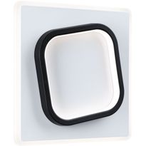 LED-seinävalaisin Paulmann 2Form 24x24cm 4000K 1600lm/1125lm 13/9W valkoinen/musta
