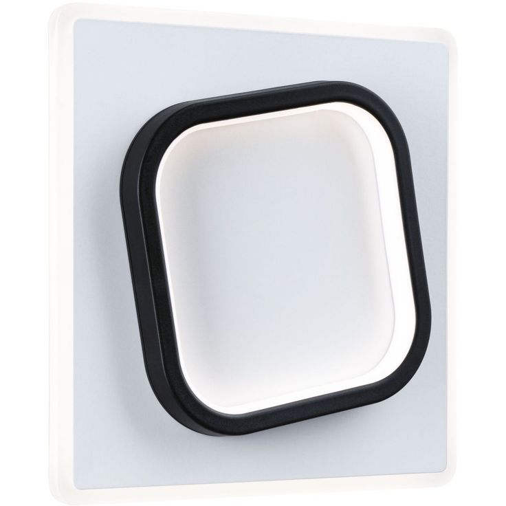 LED-seinävalaisin Paulmann 2Form 24x24cm 4000K 1600lm/1125lm 13/9W valkoinen/musta