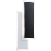LED-seinävalaisin Paulmann 2Form 15x35cm 4000K 1010lm/1010lm 8/8W valkoinen/musta