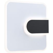 LED-seinävalaisin Paulmann 2Form 24x24cm 4000K 1570lm/460lm 12.5/3.6W valkoinen/musta