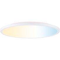LED-paneeli Paulmann Atria Shine pyöreä RGB+ himmennettävä valkoinen, eri kokoja