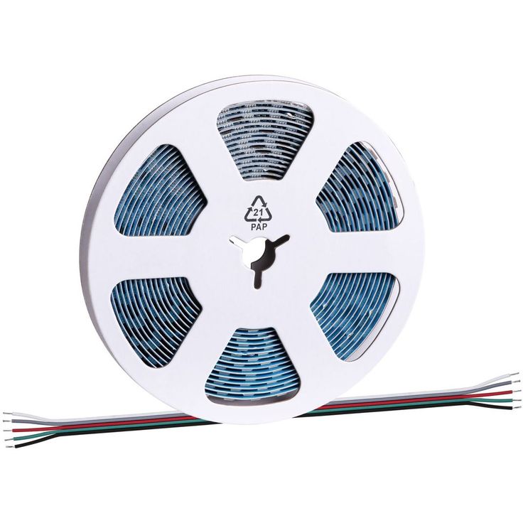 LED-valonauha Paulmann ProStrip Silver, P75, 830, 5m, 121W, 700lm/m, 84LEDs/m, RGBW
