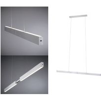 LED-riippuvalaisin Paulmann Aptare säädettävä leveys ja korkeus 2700K 2050lm/2050lm 2x16.5/16.5W liikeohjattava himmennettävä