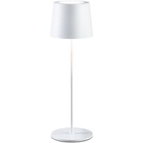 LED-pöytävalaisin Paulmann Gilo 35cm USB-ladattava IP44 2700K himmennettävä