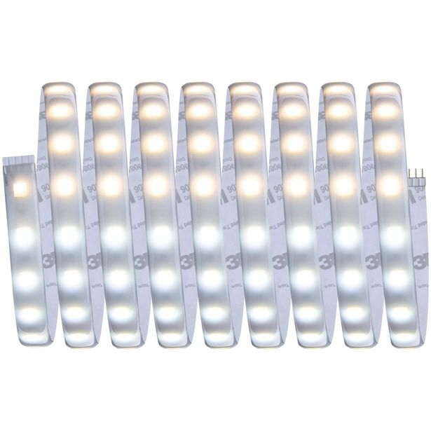 LED-valonauha Paulmann MaxLED 500, Smart Home Zigbee 3.0, aloituspakkaus, 3m, IP44, 17W, 510lm/m, 60LEDs/m, 36VA, säädettävä värilämpötila