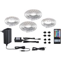 LED-valonauha Paulmann MaxLED 250 TV Comfort, aloituspakkaus, 5.1m, 25.5W, 230lm/m, 28LEDs/m, RGBW+, 36VA