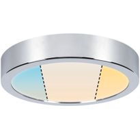 LED-paneeli Paulmann Aviar, IP44, 22cm, 13W, 1050lm, säädettävä värilämpötila, kromi