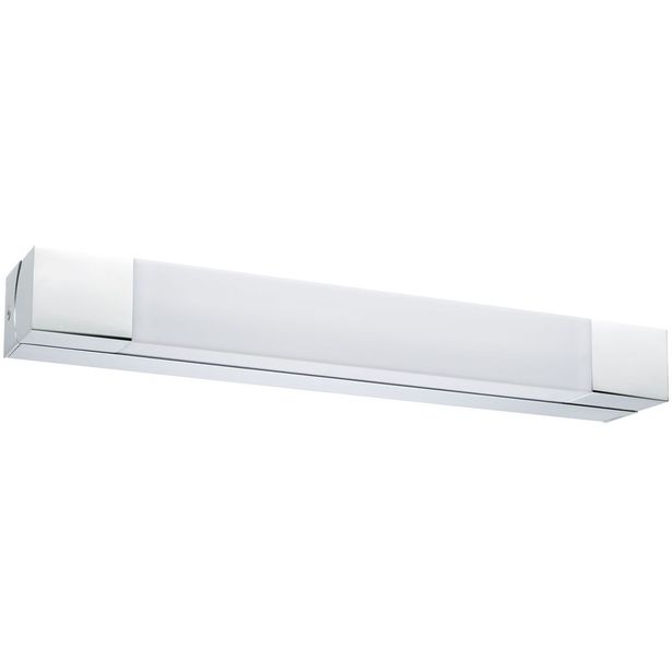 LED-peilivalaisin Paulmann Quasar, 44cm, IP44, 3000K, kromi/valkoinen